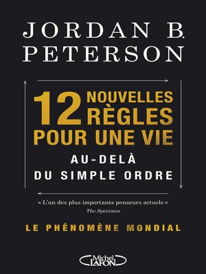 cover image of 12 Nouvelles règles pour une vie